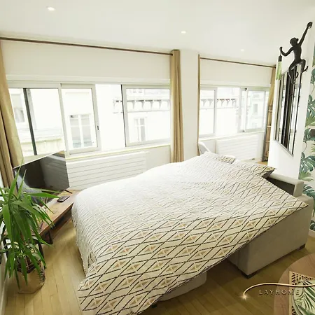 Chaleureux, lumineux et confortable F2 rénové en plein coeur de Nancy Esterno foto