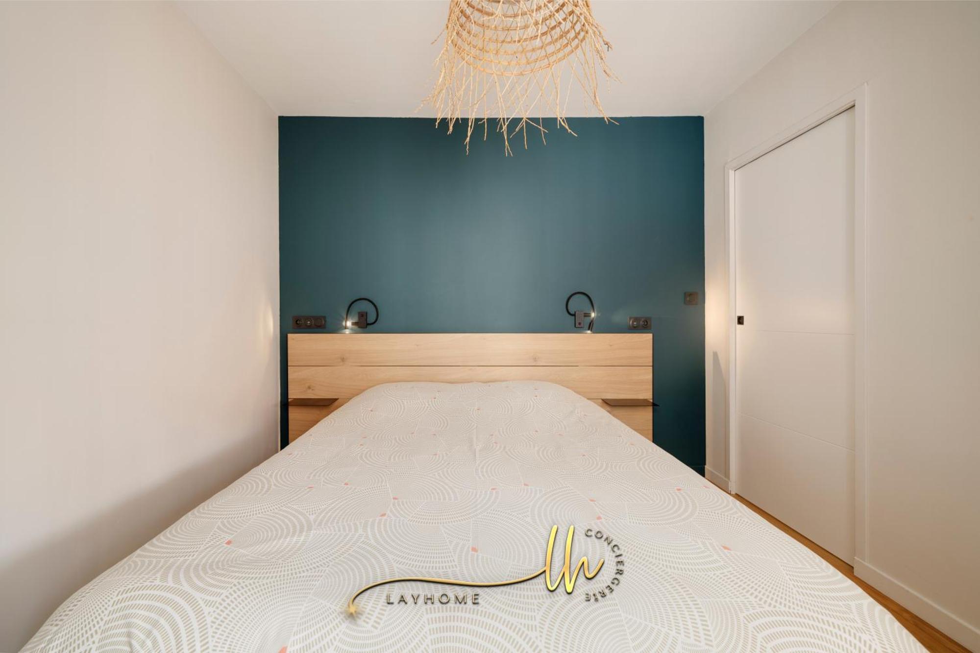 Chaleureux, Lumineux Et Confortable F2 Renove En Plein Coeur De